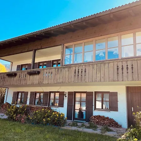 Appartement Am Hochgern Mit Garten & Bergblick *