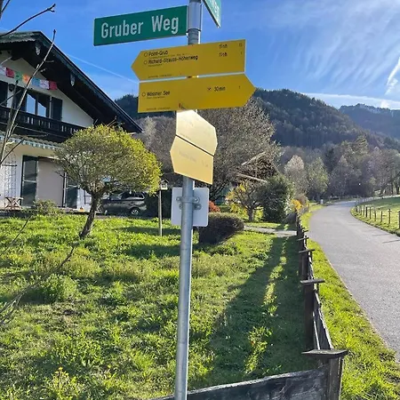 Am Hochgern Mit Garten & Bergblick